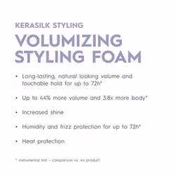 KERASILK Styling Volumizing Styling Foam - Additional view 3