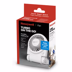 Honeywell Turbo On The Go Fan - White