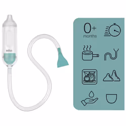 Braun Manual Nasal Aspirator With 20 Disposable Hygienic Filters - Additional view 4