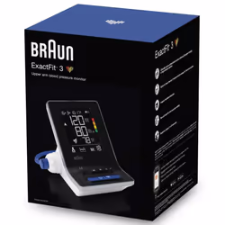 Braun Upper Arm Blood Pressure Monitor Black Health Care Biometric Measurement - Additional view 4