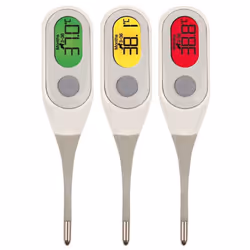 Braun PRT2000 digital body thermometer Contact Blue, White Underarm