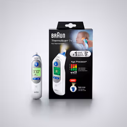 Braun IRT6525 digital body thermometer Contact thermometer White Ear Buttons - Additional view 4