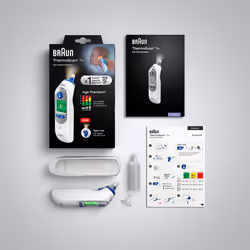 Braun IRT6525 digital body thermometer Contact thermometer White Ear Buttons - Additional view 7