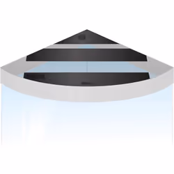 Juwel TRIGON 350 Aquarium Lid Set of 2 Tubes