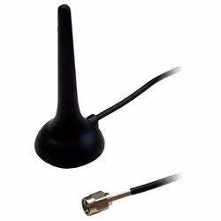Insys Microelectronics icom Magnetic antenna 4G/3G/2G SMA, 2.4 dBi, 2.6 GHz, Omni-directional antenna, SMA, Black, IP65