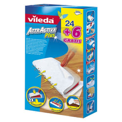 Vileda 131396 mop accessory Mop disposable cloth White