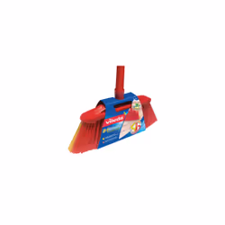 Vileda 112091 broom Outdoor Soft / Hard bristle Polyethylene terephthalate (PET) Black, Red, Yellow