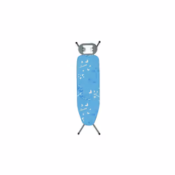 Vileda Viva Smart Express, Full-size ironing board, Cotton, Dry & Steam iron, Blue, Pattern, Blue