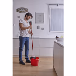 Vileda SuperMocio Microfibre&Power Mop head Red, White - Additional view 4