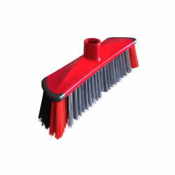 Vileda 142156 broom Indoor Soft / Hard bristle Polyethylene terephthalate (PET) Black, Grey, Red - Additional view 5