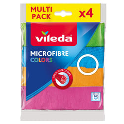 Vileda 4023103192577 cleaning cloth Microfibre, Polyamide, Polyester Multicolour 4 pc(s)