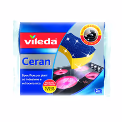Vileda 153104 sponge Rectangular Microfibre Blue, Yellow 2 pc(s)