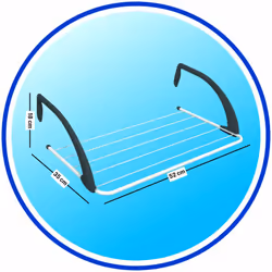 Vileda 157334 Attachable rack Black, White - Additional view 4