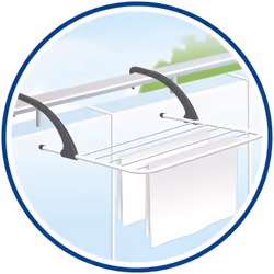Vileda 157334 Attachable rack Black, White - Additional view 5