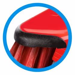 Vileda DuActiva Anti Dust Broom Plus Long Handled Dustpan, Red/Black