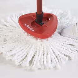 Vileda EasyWring and Clean Turbo Classic Microfibre Mop Refill Head, Pack of 2
