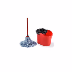 Vileda SuperMocio Microfibre and Cotton Mop and Bucket Set