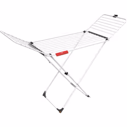 Vileda Clothes Airer Drying Line Length: 20 m White, White, Trockenleinenlänge: 20m
