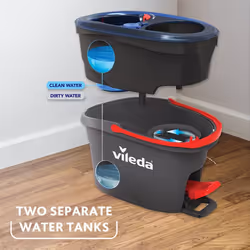 Vileda 4023103254237 mop Microfibre 6000 ml Wet Black, Blue, Red - Additional view 3