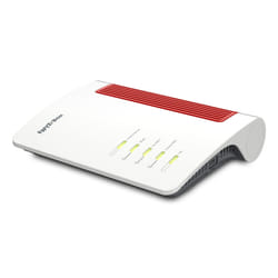 FRITZ!Box 4690 wireless router Dual-band (2.4 GHz / 5 GHz) Red. White
