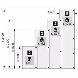 Hettich 9072548 drawer roller/slide