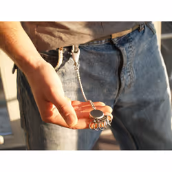 TROIKA KR10-60/MA key ring/case Keyring Silver
