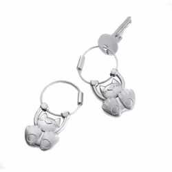 TROIKA KR10-20/MA, Keyring, Silver, Figure, 36 mm, 11 mm, 40 g
