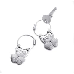 TROIKA KR10-20/MA key ring/case Keyring Silver