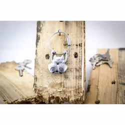 TROIKA KR10-20/MA key ring/case Keyring Silver