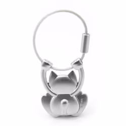 TROIKA KR10-20/MA key ring/case Keyring Silver