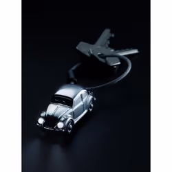 TROIKA KR16-40/CH key ring/case Keyring Silver