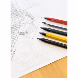 TROIKA PEN20/SI mechanical pencil HB 4 pc(s)