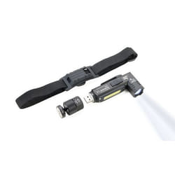TROIKA ECO KNICKLICHT Black Hand flashlight + Headband flashlight COB LED