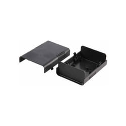 KEMO ELECTRONIC - Black ABS Ventilated Shell Case Enclosure - 135x95x45mm