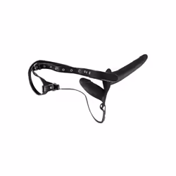 You2Toys Double Dildo Strap On Black