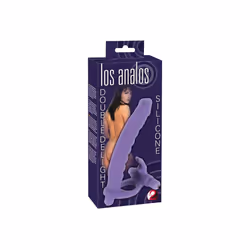 You2Toys Los Analos Double Delight Vibrating Dildo And Cock Ring 7 Inch