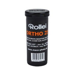 Rollei Film Accessories Ortho 25 ISO  120 Size