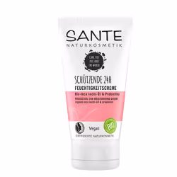 SANTE Protective 24h Moisturising Cream Organic Inca Inchi-Oil & Probiotics Day cream Decollete, Face, Neck 50 ml