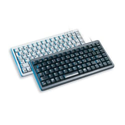 CHERRY Compact G84-4100, light grey, CH keyboard USB + PS/2