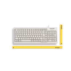 CHERRY XS G84-5200 keyboard Office USB + PS/2 QWERTY English Grey