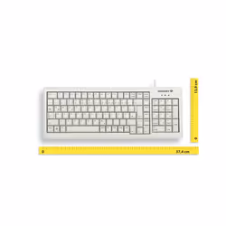 CHERRY XS keyboard Home USB QWERTZ German Grey