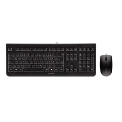 CHERRY DC 2000 keyboard Mouse included Universal USB Belgian Black