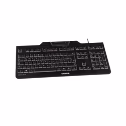 CHERRY KC 1000 SC keyboard Office USB QWERTZ German Black - Additional view 3