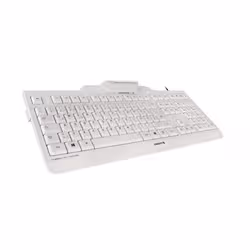 CHERRY KC 1000 SC keyboard Universal USB AZERTY Belgian White - Additional view 3