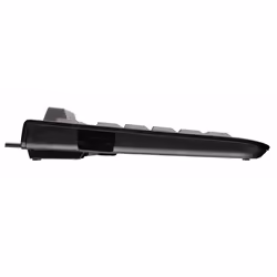 CHERRY KC 1000 SC keyboard Universal USB AZERTY Belgian Black - Additional view 2