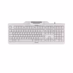 CHERRY KC 1000 SC, Full-size (100%), Wired, USB, QWERTY, Black