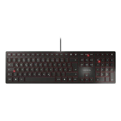 CHERRY KC 6000 Slim keyboard Universal USB QWERTZ German Black