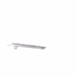 CHERRY KC 6000 SLIM FOR MAC keyboard Office USB QWERTZ German Silver