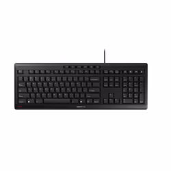 CHERRY STREAM, Full-size (100%), Wired, USB, Mechanical, QWERTY, Black