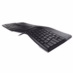 CHERRY KC 4500 ERGO Corded Ergonomic Keyboard, Black, USB (QWERTY - UK) - Additional view 5